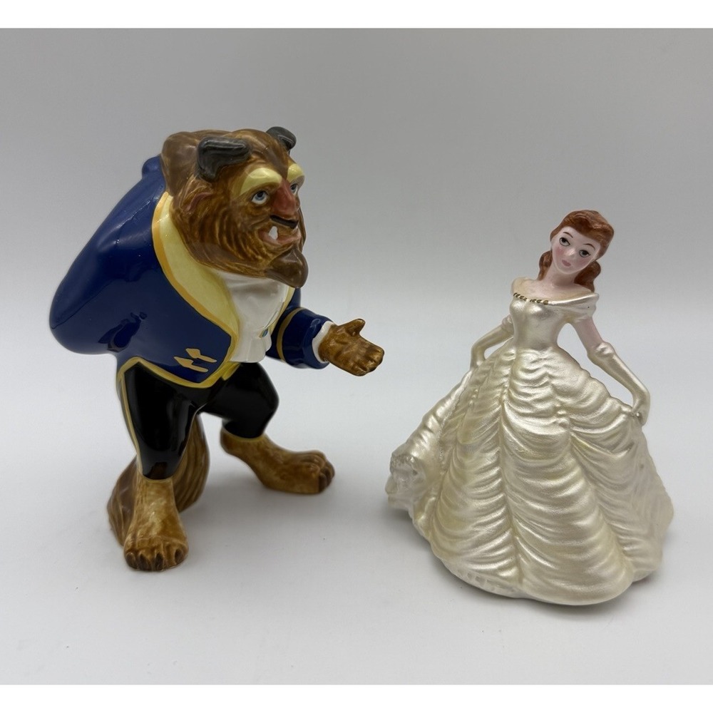Walt Disney's Beauty And The Beast Dancing Belle Figurines Made by Schmid